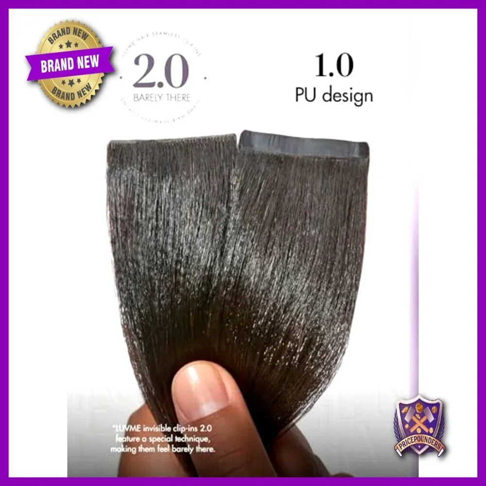 18 Inch Human Hair Clip In Extensions, 110g 6Pcs, Yaki Straight, Remy